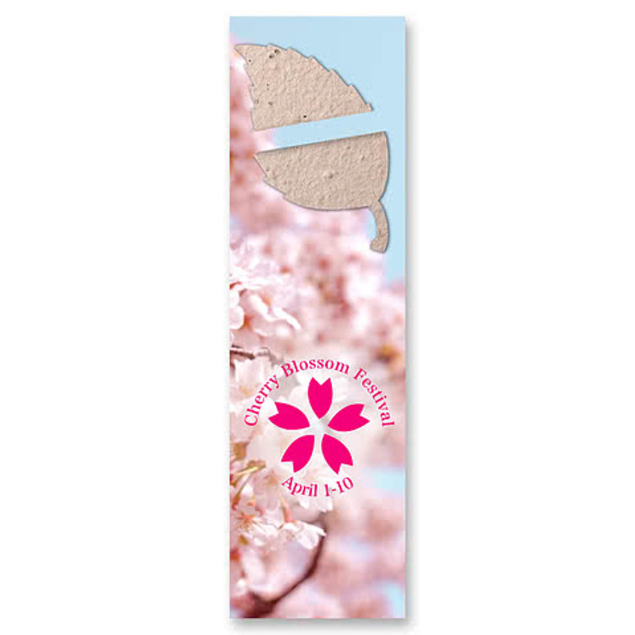Bloomin Seed Paper With Bookmark in GREEN