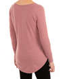 District Women's Tri-Blend Long Sleeve Tunic T-shirt