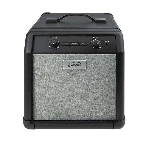 iLive Pro 6 Can Cooler with Wireless Bluetooth Speaker in Black