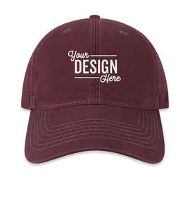Legacy Relaxed Garment Washed Twill Hat - Color: Maroon