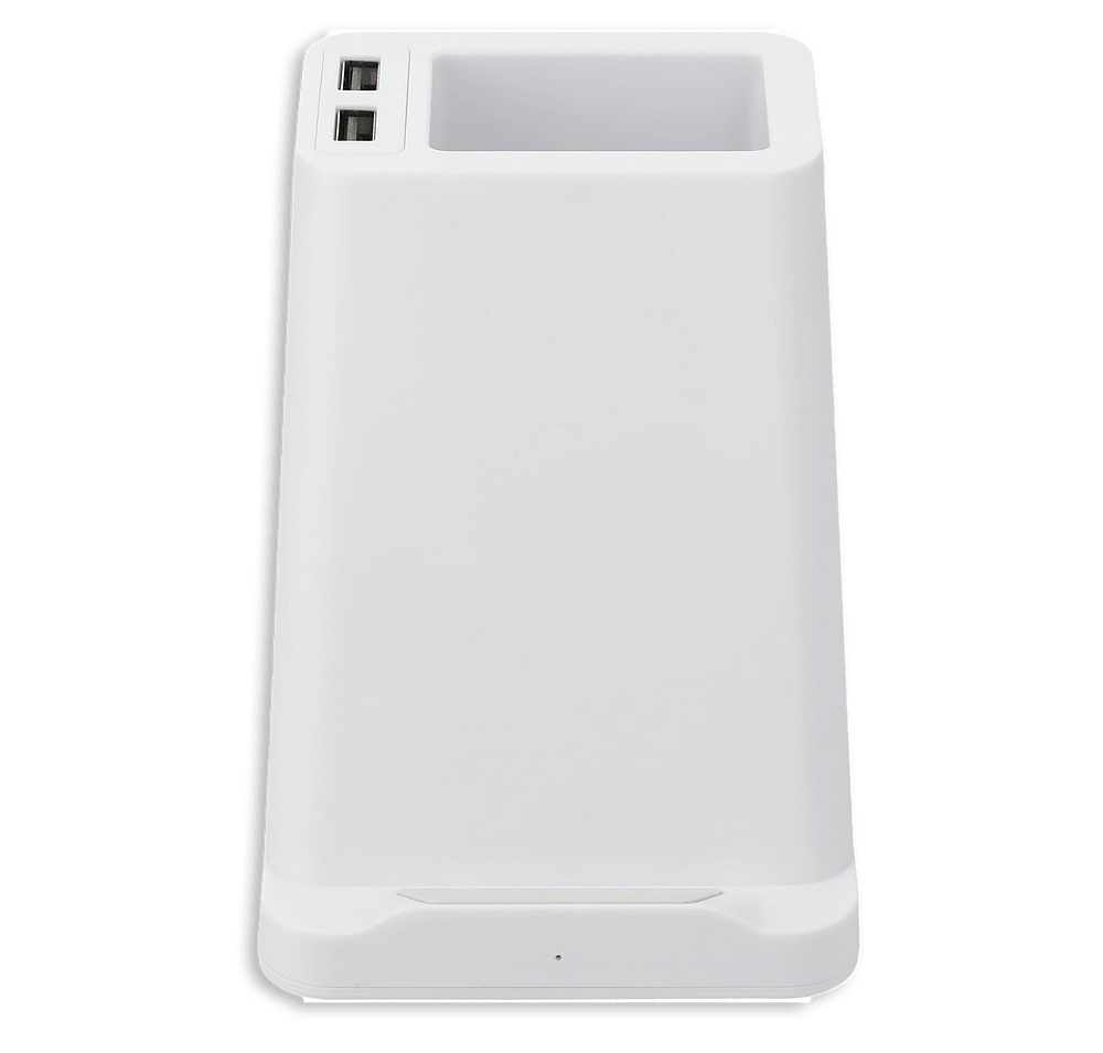 Wireless Charger Pen Holder with Dual Outputs-default