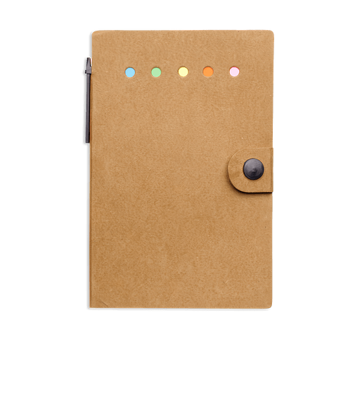 Snap Notebook with Desk Essentials in Natural 