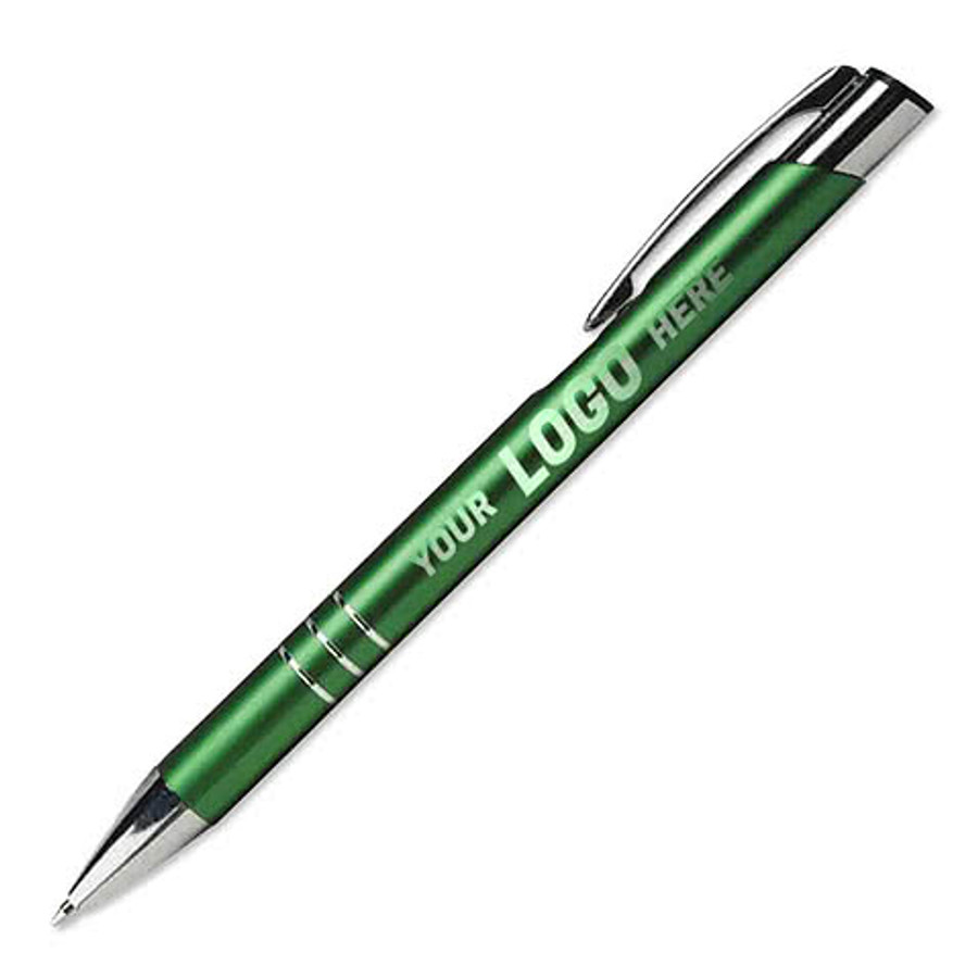 Laser Engraved Sonata Ballpoint Pen (black ink) in Gunmetal