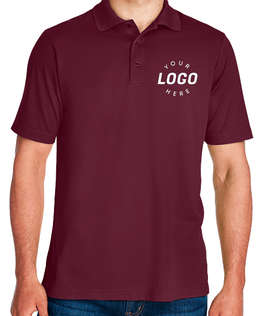 Core 365 Performance Polo - Embroidered - Color: Burgundy
