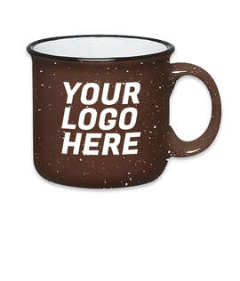 15 oz. Ceramic Speckled Campfire Mug (Set of 36) - Color: Brown