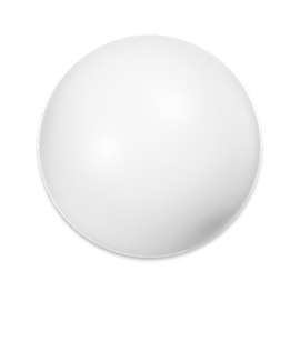 Round Stress Reliever - Color: White