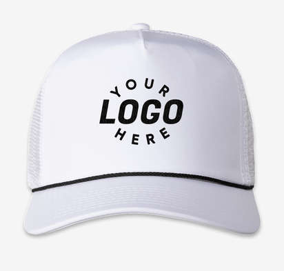 Imperial Own Cap Design Custom Imperial Rope Snapback Trucker Hat