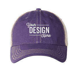 Legacy Old Favorite Trucker Hat - Color: Purple / Khaki