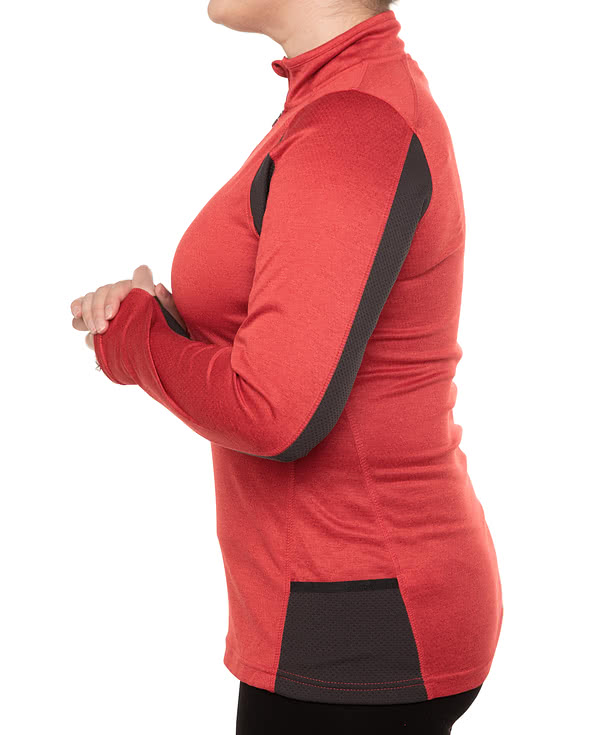 Reebok Women's Crossover Quarter Zip Performance Shirt
