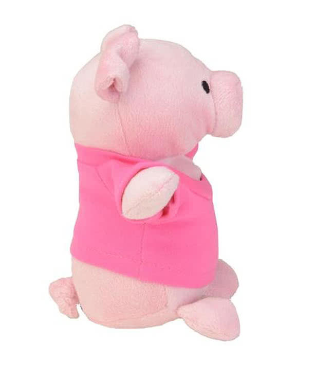 Full Color Bean Bag Buddies 6" Pig Plush Animal