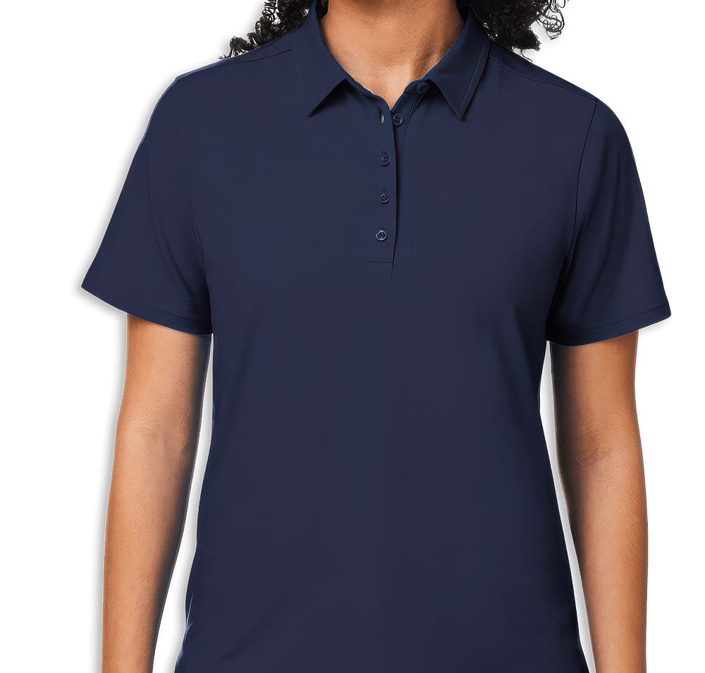 Devon & Jones Women's Raleigh Stretch UPF 50 Performance Polo - Embroidered-default