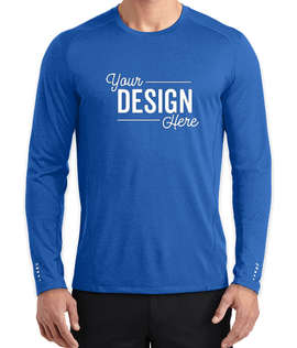 OGIO Endurance Pulse Long Sleeve Performance Shirt - Color: Electric Blue