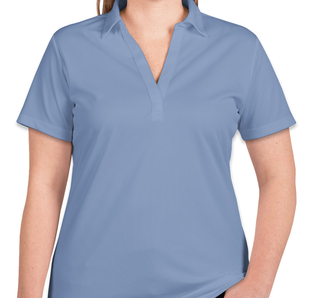 Port Authority Women's Silk Touch Performance Polo - Printed-default