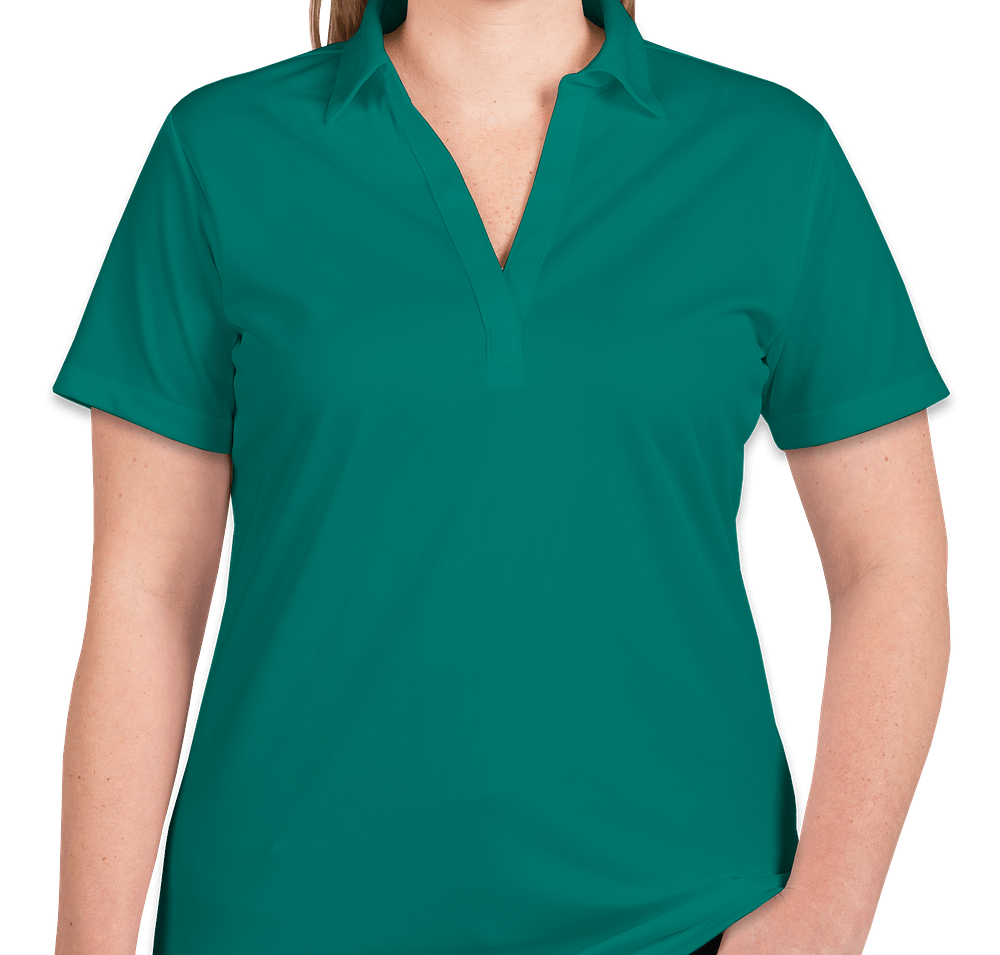 Port Authority Women's Silk Touch Performance Polo - Printed-default