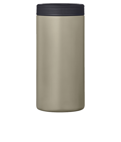 Laser Engraved Columbia PFG Insulated Slim Can Cooler in FOSSIL