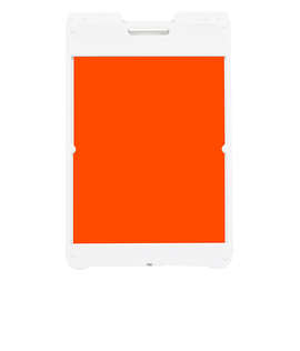 Full Color Simpo Sign II A-Frame Kit - Color: Orange