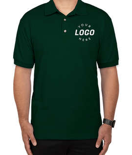 Gildan DryBlend 50/50 Jersey Polo - Color: Forest
