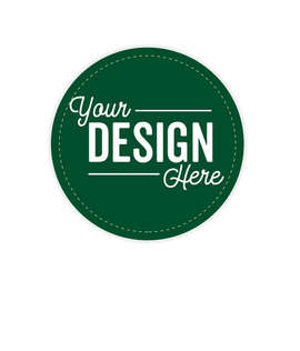 Full Color 3 in. Circle Magnet - Color: Forest Green