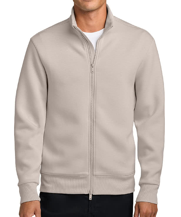 Mercer + Mettle Soft Spacer Recycled Full Zip Sweatshirt
