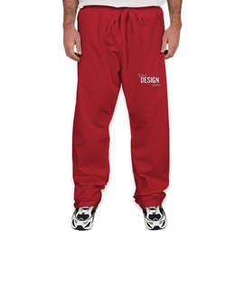 Harriton Drawstring Scrub Pant - Color: Red