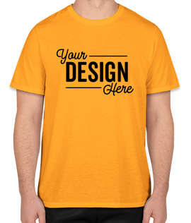 Gildan Soft Jersey Performance Shirt - Color: Gold