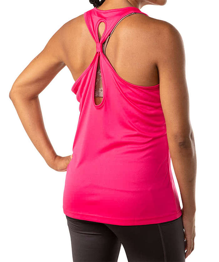 TriDri Women's Venus Knot-Back Performance Tank
