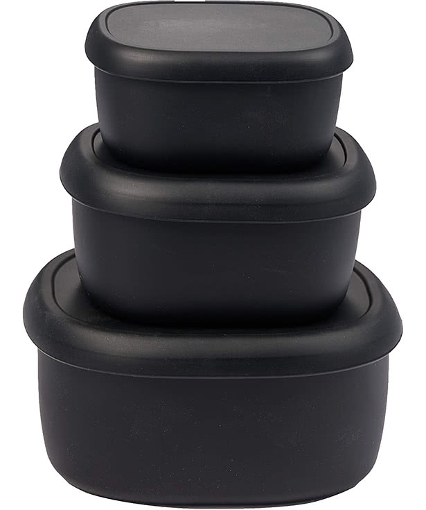 Zili 3-Piece Silicone Storage Container Set