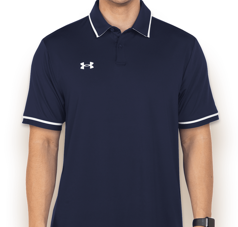 Under Armour Tipped Team Performance Polo - Printed-default