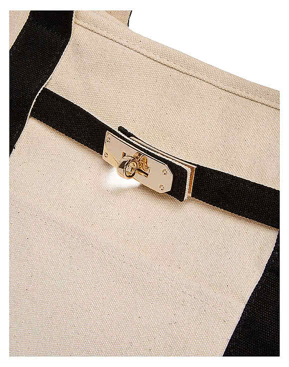 Jane Recycled Cotton Buckle Tote