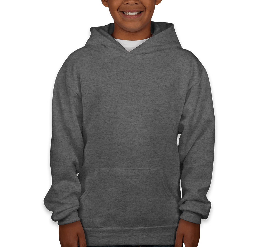 Hanes Youth EcoSmart 50/50 Pullover Hoodie-default