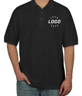 Port Authority Silk Touch Polo - Color: Black