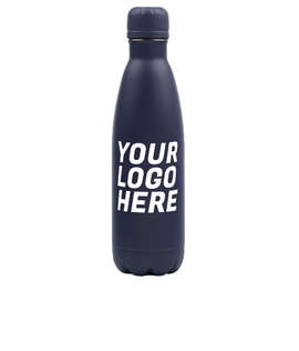 17 oz. Copper Vacuum Insulated Water Bottle - Color: Matte Navy