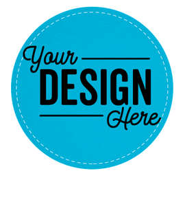 Circle Cardboard Coaster - Color: Columbia Blue