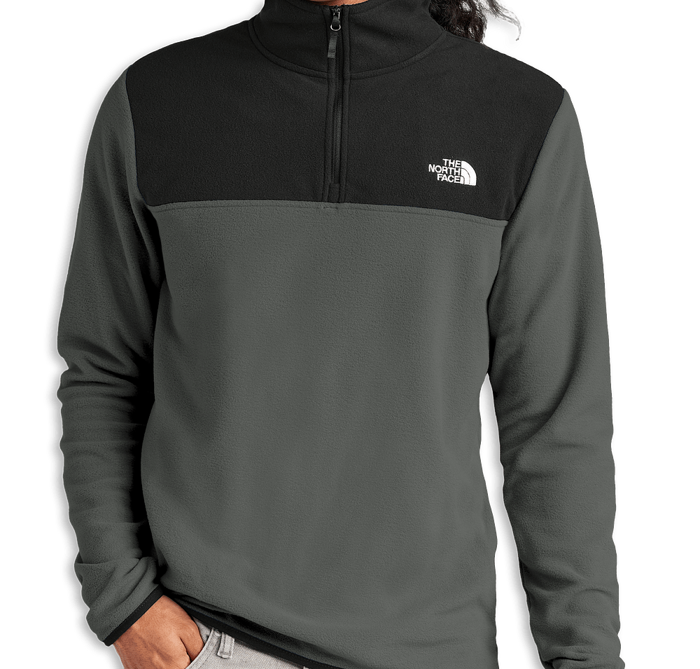 The North Face Glacier Recycled Quarter Zip Fleece Pullover - Printed-default