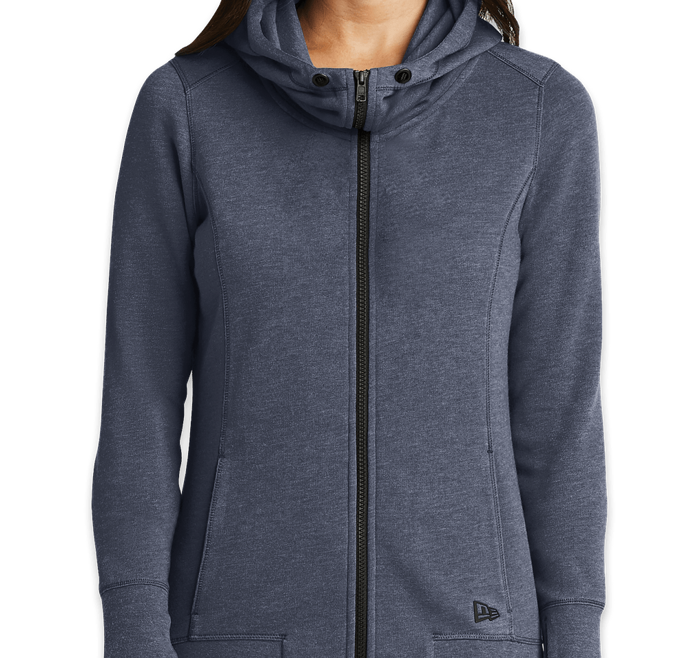New Era Women's Tri-Blend Zip Hoodie-default