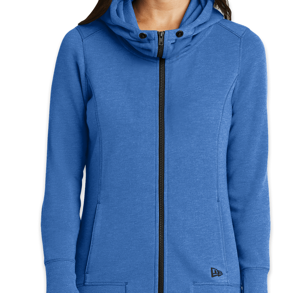 New Era Women's Tri-Blend Zip Hoodie-default