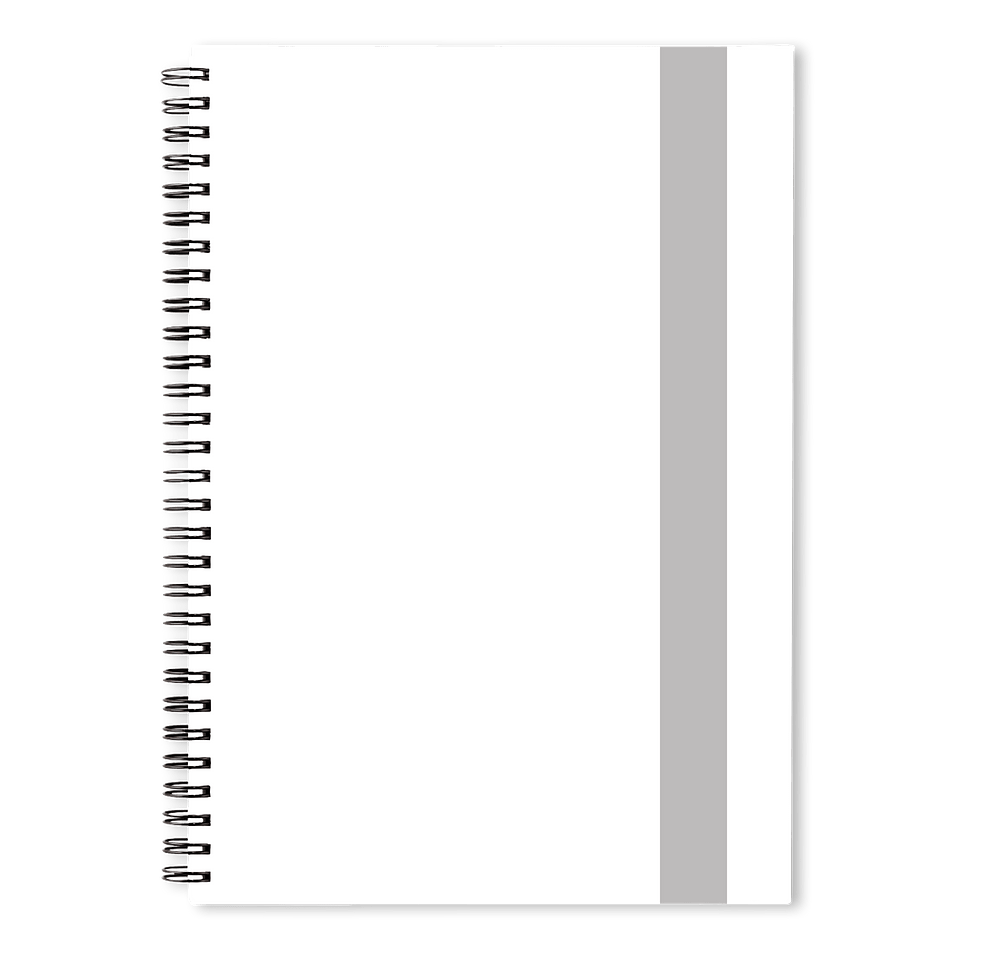 Vertical Title JournalBooks ® Spiral Notebook-default