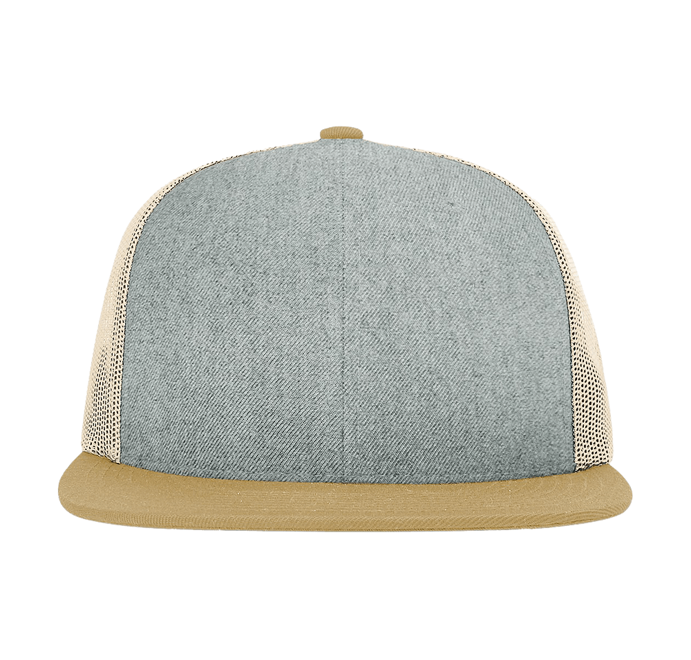 Richardson Acrylic-Wool Blend Snapback Trucker Hat-default