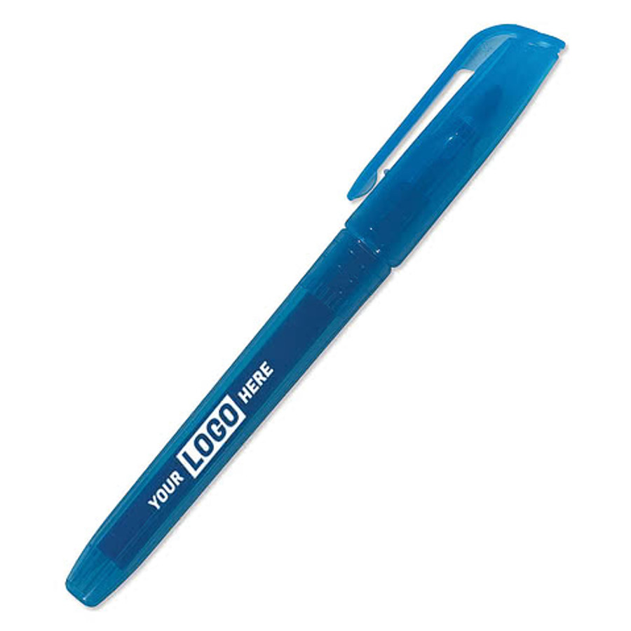 Fade Resistant Pocket Highlighter in Translucent Blue