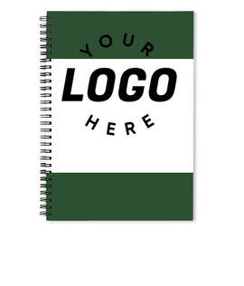 Border JournalBooks ® Spiral Notebook - Color: Forest