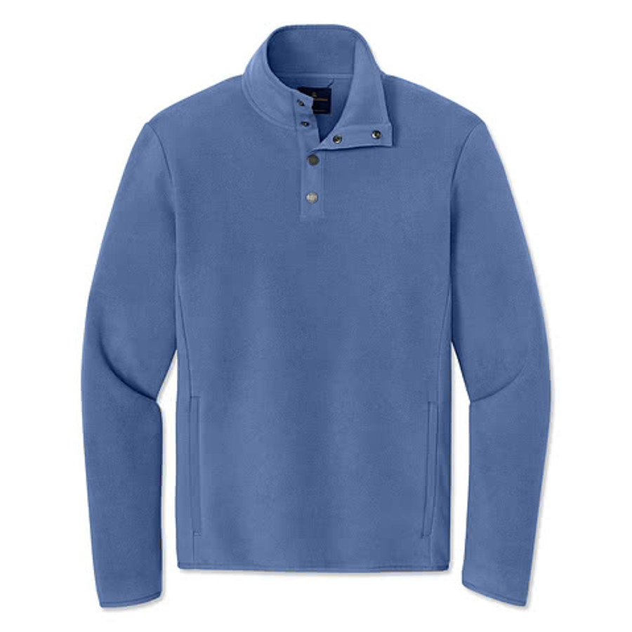 Brooks Brothers Fleece Quarter Snap Neck Pullover