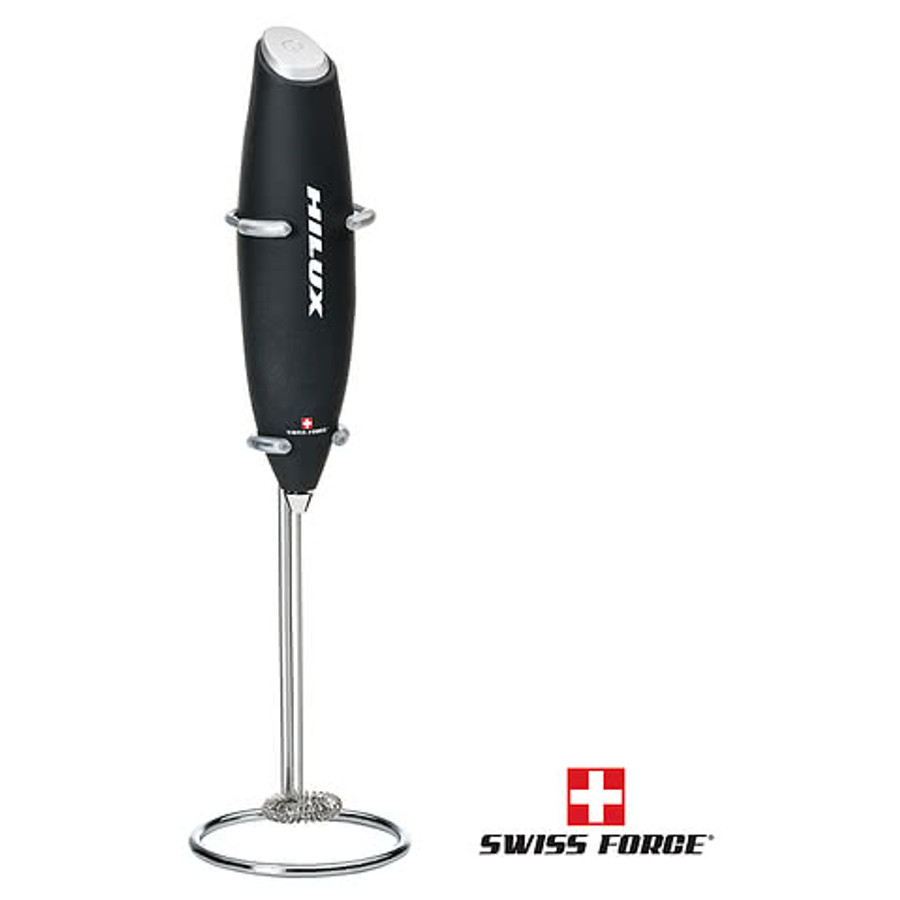 Swiss Force Crema Milk Frother in White
