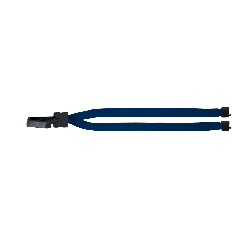 Full Color Lanyard with Plastic Bulldog Clip and Convenience Release-default