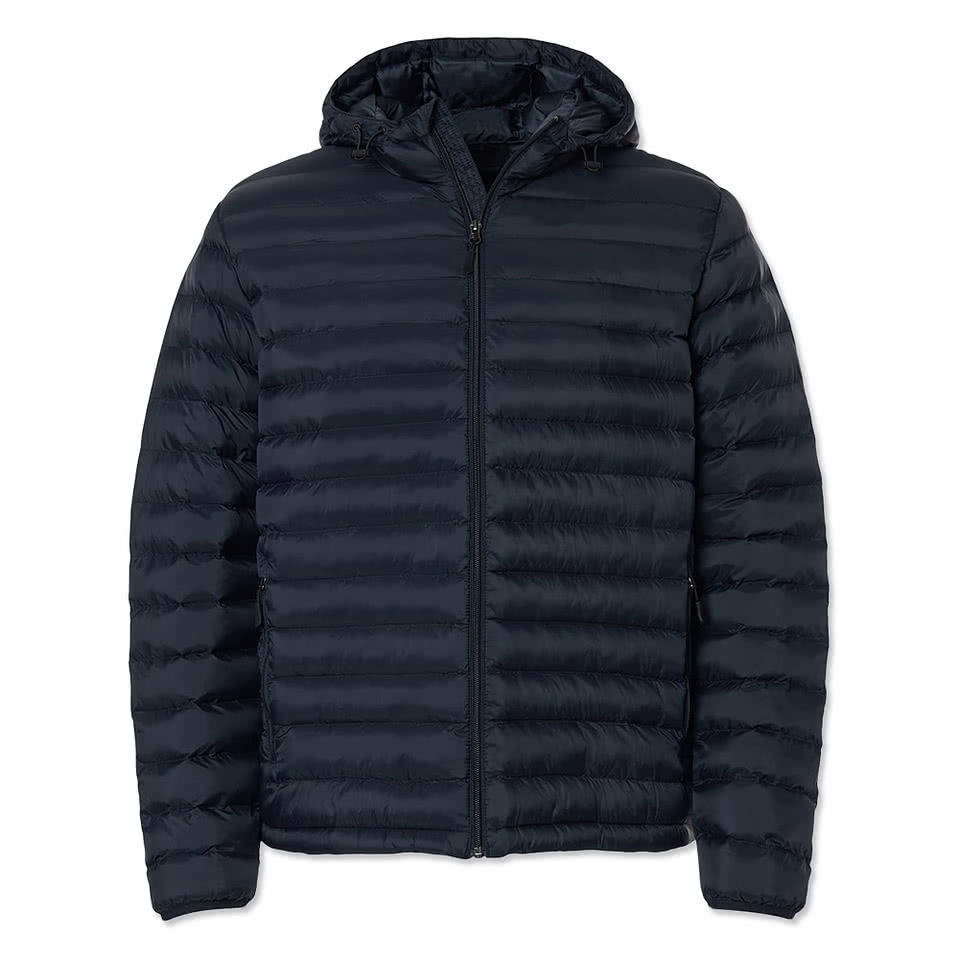 Weatherproof Lightweight Poly-filled Puffer Jacket