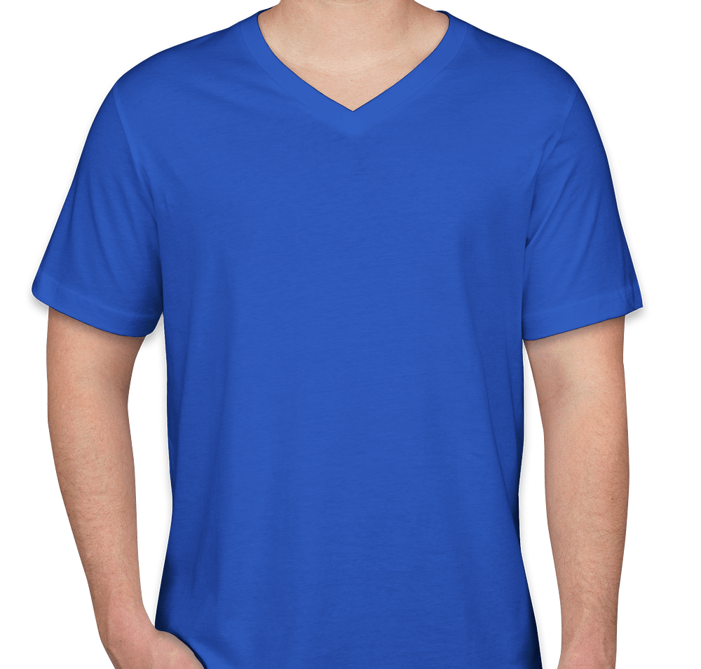 Bella + Canvas Jersey V-Neck T-shirt-default