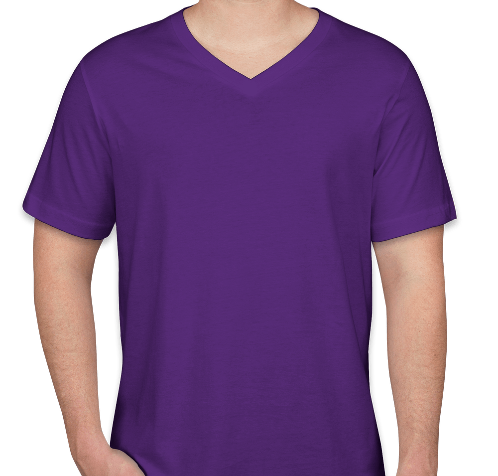 Bella + Canvas Jersey V-Neck T-shirt-default