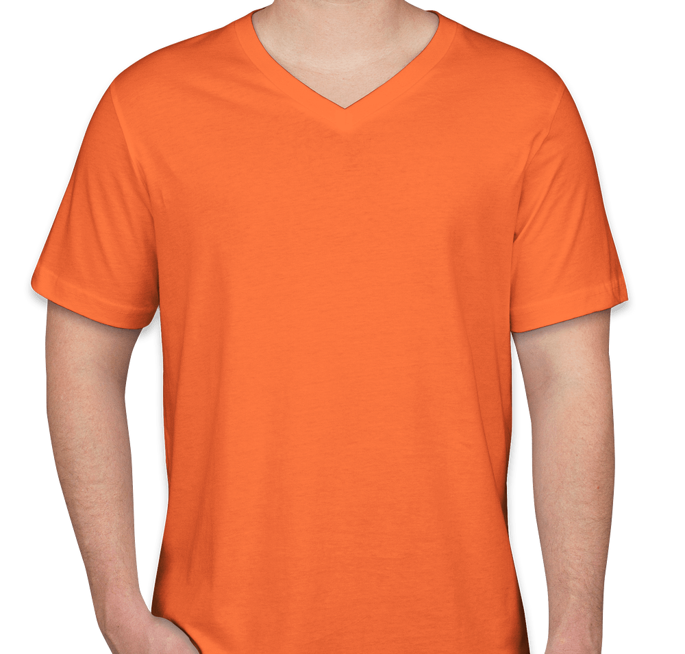 Bella + Canvas Jersey V-Neck T-shirt-default