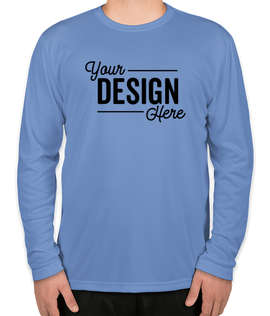 Sport-Tek Tall Competitor Long Sleeve Performance Shirt - Color: Carolina Blue