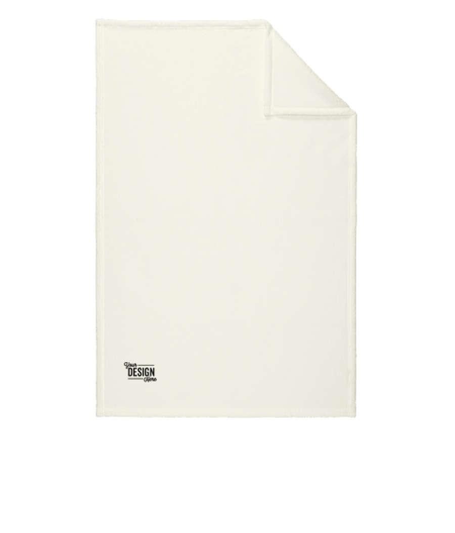 Port Authority Dream Plush Packable Travel Blanket in Marshmallow