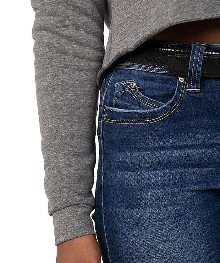 Royal Apparel Women's USA-Made Eco Tri-Blend Cropped Hoodie
